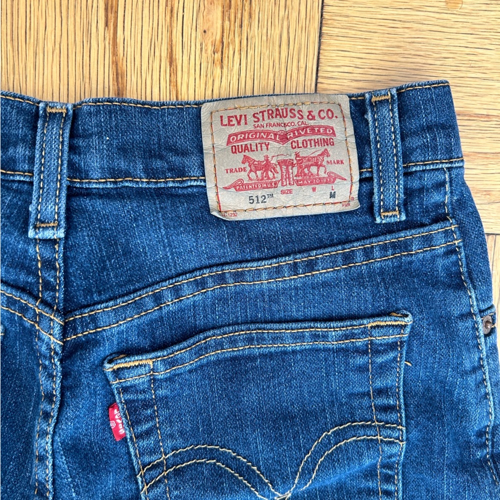 Levi Vintage 512 Slim Straight Jeans